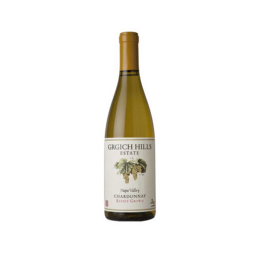 Grgich Hills Estate Grown Chardonnay California White Wine, 750 ml    