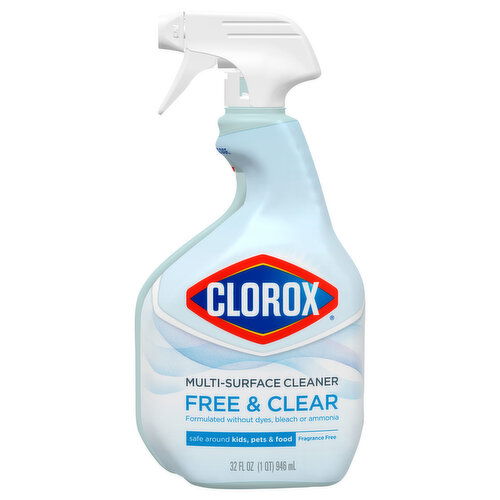 Clorox Multi-Surface Cleaner, Fragrance Free