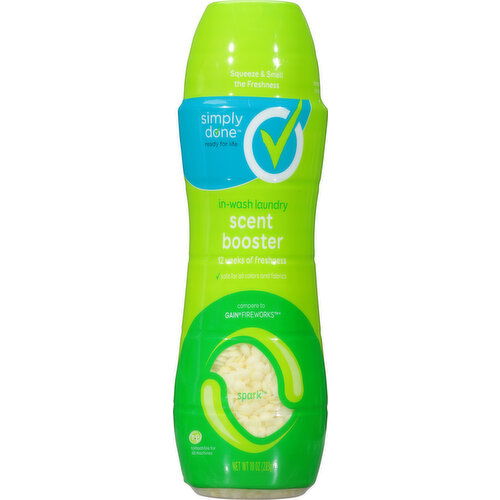 Simply Done Scent Booster, In-Wash Laundry, Spark