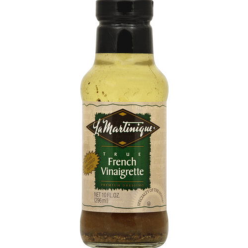 La Martinique Dressing, Premium, True French Vinaigrette