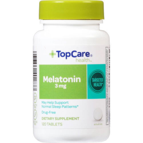 TopCare Melatonin, 3 mg, Tablets