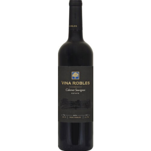 Vina Robles Cabernet Sauvignon, Estate, Paso Robles, 2015