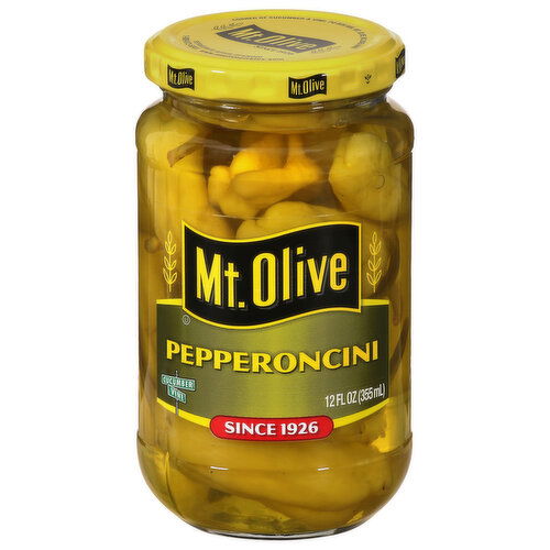 Mt. Olive Pepperoncini Pickles - 12 Fluid Ounce