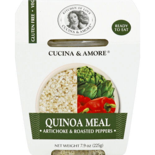 Cucina & Amore Quinoa Meal, Artichoke & Roasted Peppers