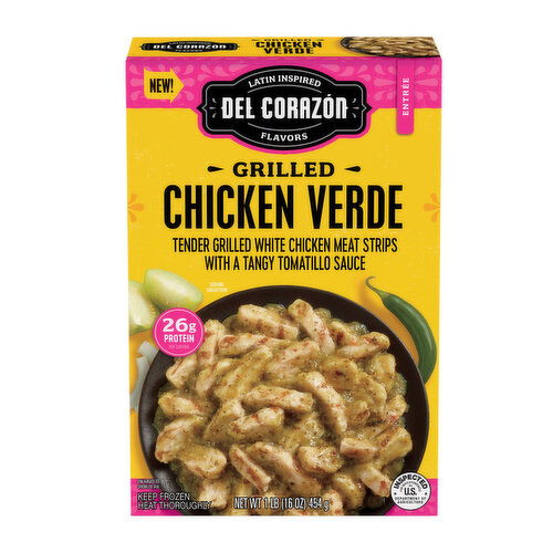 Del Corazón Grilled Chicken Verde - 1 Pound