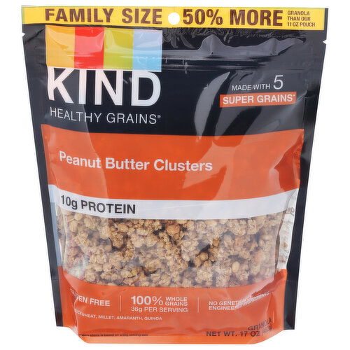 Kind Granola, Peanut Butter Clusters