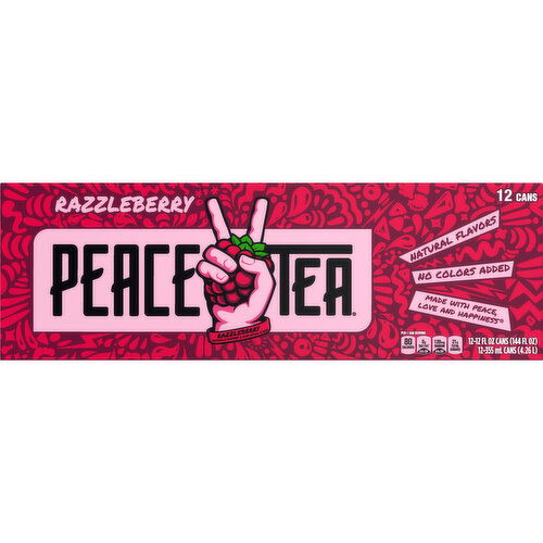 Peace Tea  Razzleberry Fridge Pack Cans