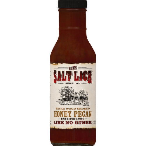 Salt Lick Bar-B-Que Sauce, Honey Pecan