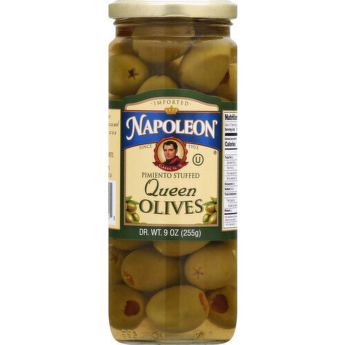 Napoleon Olives, Queen, Pimiento Stuffed