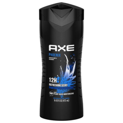 Axe Body Wash, Crushed Mint & Rosemary, Phoenix