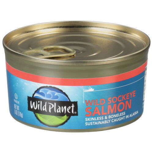 Wild Planet Salmon, Wild Sockeye