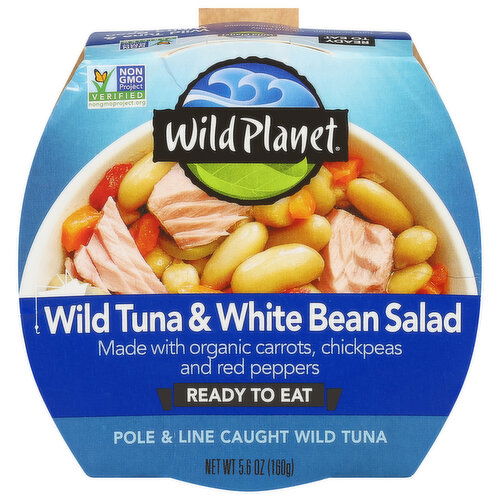 Wild Planet Wild Tuna & White Bean Salad - 5.6 Ounce