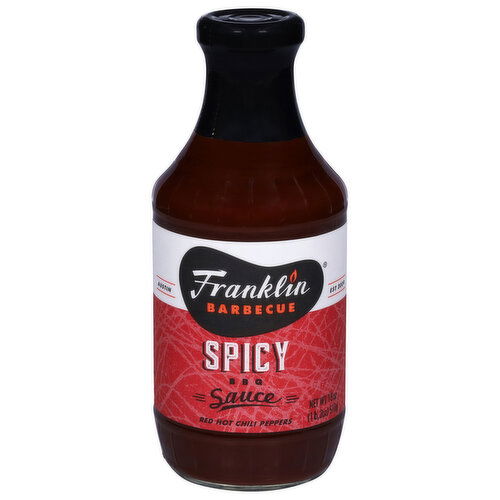 Franklin Barbecue Spicy BBQ Sauce - 18 Ounce