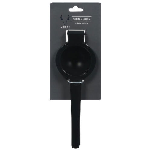Viski Citrus Press, Matte Black - 1 Each