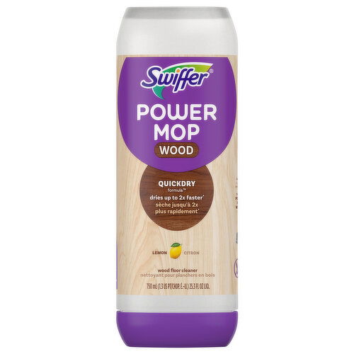 Swiffer Power Mop, Wood, Lemon