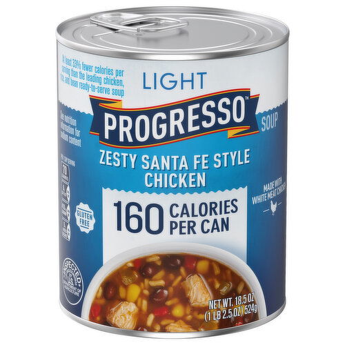 Progresso Light Zesty Santa Fe Style Chicken Soup - 18.5 Ounce