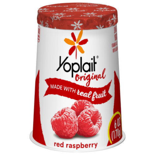 Yoplait Yogurt, Low Fat, Red Raspberry