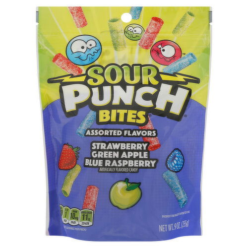 Sour Punch Candy, Assorted Flavors