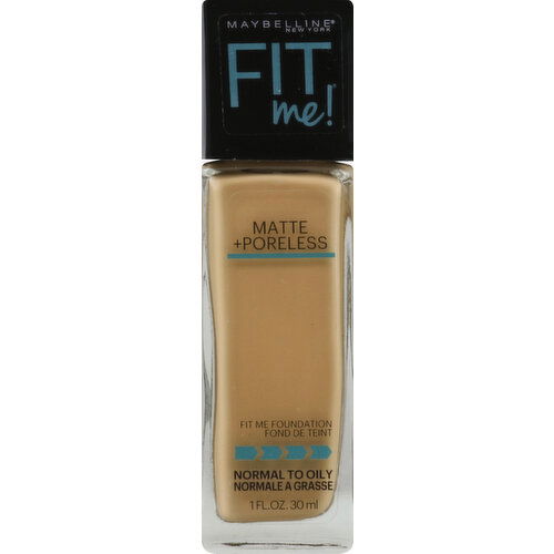 maybelline Foundation with Clay, Matte + Poreless, Natural Beige 220