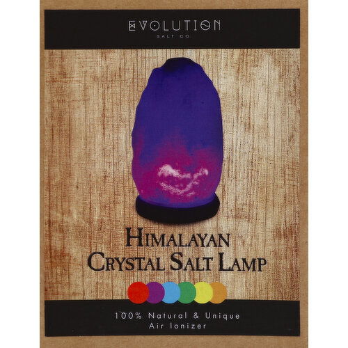 Evolution Salt Salt Lamp, Himalayan Crystal