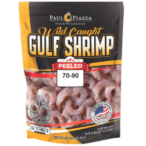 Paul Piazza Wild Caught Gulf Shrimp