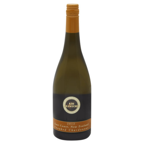 Kim Crawford Chardonnay, Unoaked, East Coast New Zealand, 2012