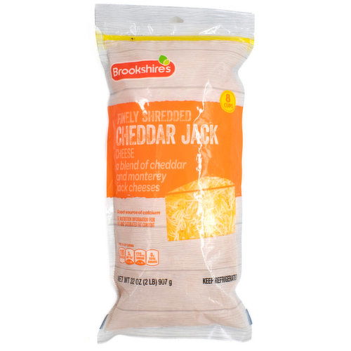 Brookshire's Shredded Cheddar Jack Cheese