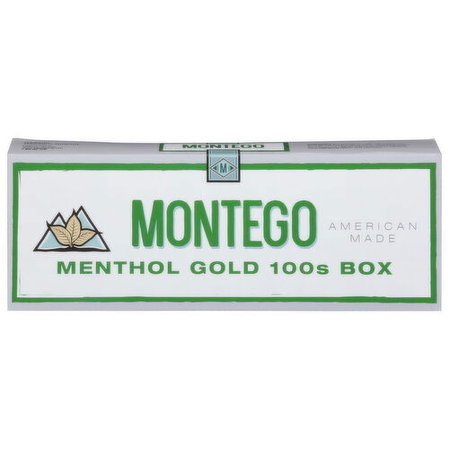 Montego Cigarettes, Class A, Menthol Gold