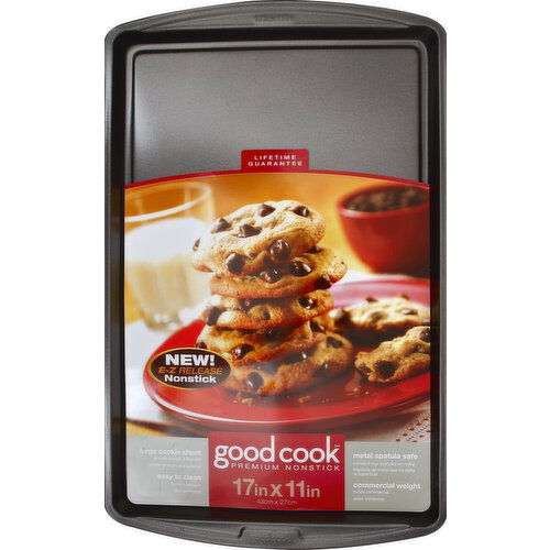 Good Cook Cookie Sheet, Large, Premium Nonstick