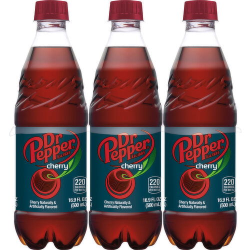 Dr Pepper Soda, Cherry