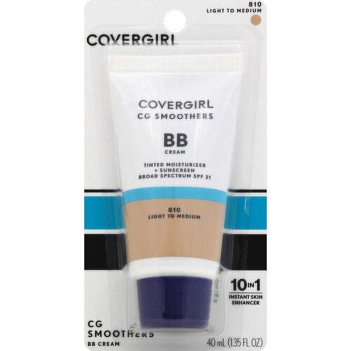 CoverGirl BB Cream, Broad Spectrum SPF 15, Light to Medium 810