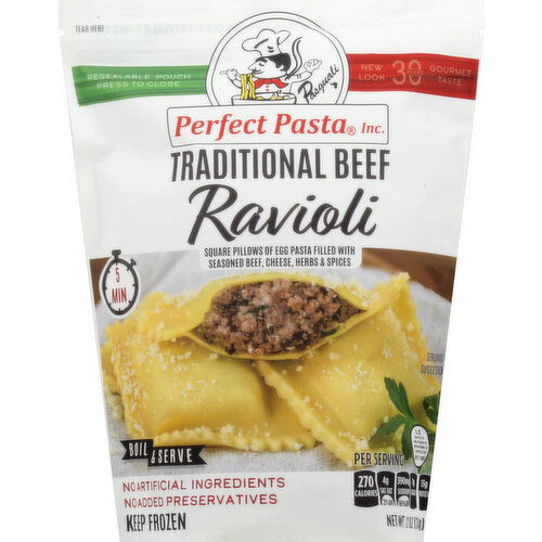 Perfect Pasta Ravioli, Traditional Beef