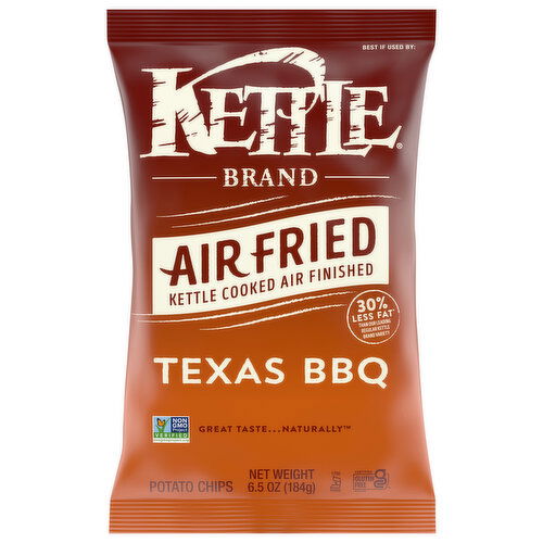 Kettle Brand Potato Chips, Texas BBQ - 6.5 Ounce