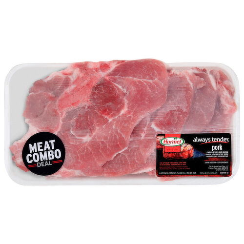 Fresh Bone-In Sirloin Pork Chops, Combo