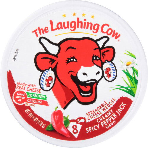 The Laughing Cow Spicy Pepper Jack Cheese Spread