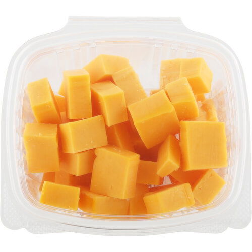 Fresh Cheddar Cheese Cubes