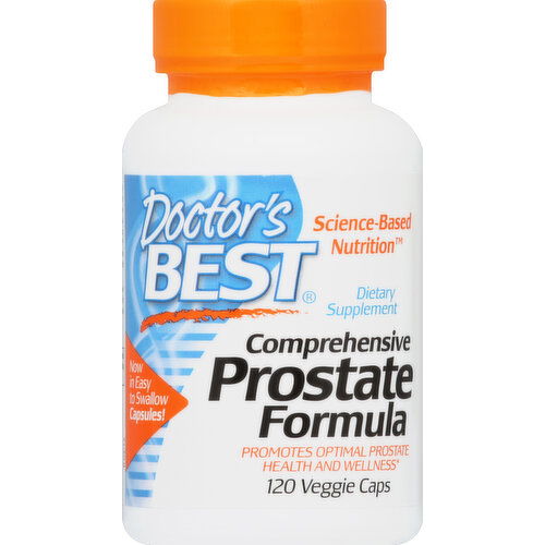 Doctor's BEST Prostate Formula, Comprehensive, Veggie Caps - 120 Each