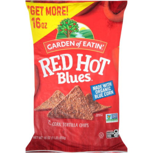 Garden of Eatin' Red Hot Blues Corn Tortilla Chips