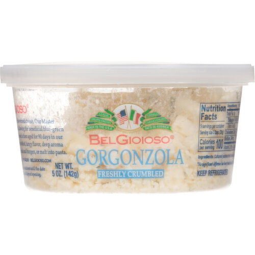 BelGioioso Crumbled Cheese, Gorgonzo