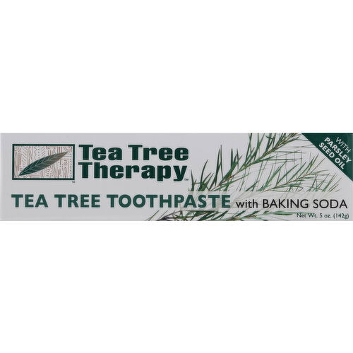 Tea Tree Therapy Toothpaste with Baking Soda, Tea Tree