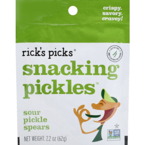 Rick's Picks Pickle Spears, Sour