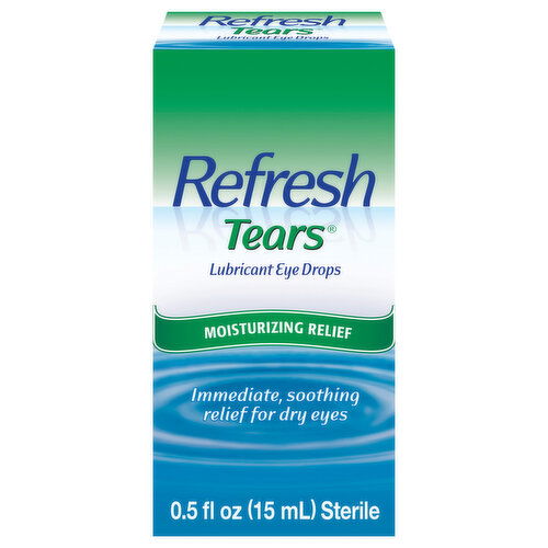 Refresh Lubricant Eye Drops, Moisturizing Relief