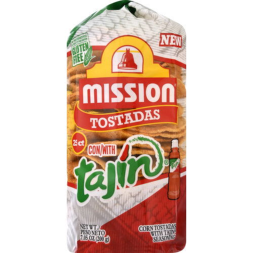 Mission Tostadas, with Tajin