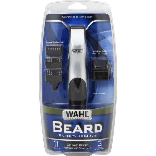 Wahl Trimmer, Battery, Beard