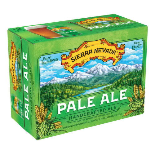 Sierra Nevada Beer, Pale Ale Craft Beer 12 Pack (12oz Cans)