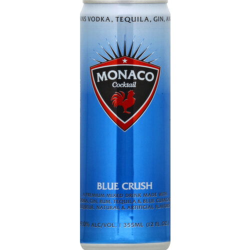 Monaco Cocktail, Blue Crush