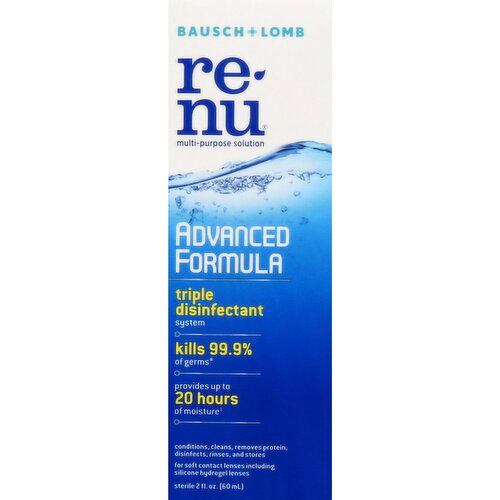 ReNu Multi-Purpose Solution, Advanced Formula