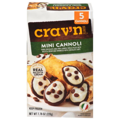 Crav'n Flavor Cannoli, Mini