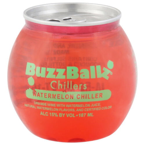 BuzzBallz Watermelon Chillers - 187 Milliliter