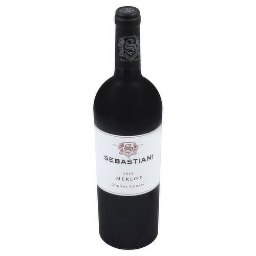 Sebastiani Merlot, Sonoma County, 2015